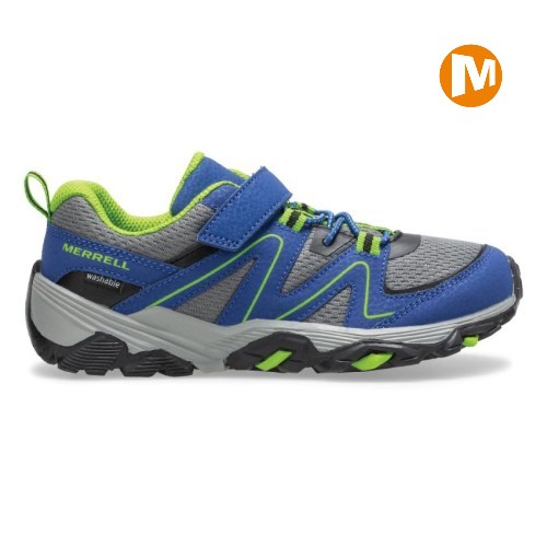 Merrell Trail Quest Sneaker Kinder Blau/Grau [DE-RVLUK]